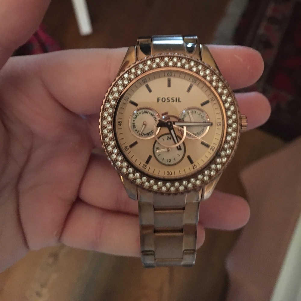 Fossil Gold Watch
